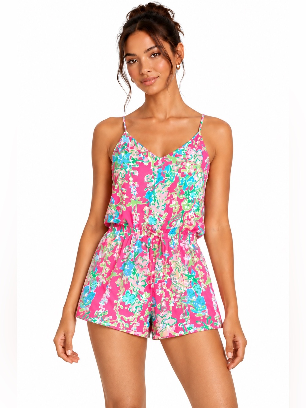 VINTAGE LILLY PULITZER Deanna Romper Vacation Resortwear
